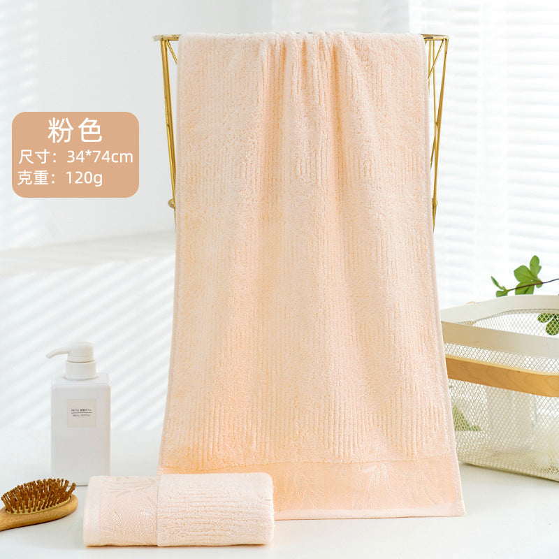 Bamboo Fiber Face Towel | Custom Logo | Factory Wholesale