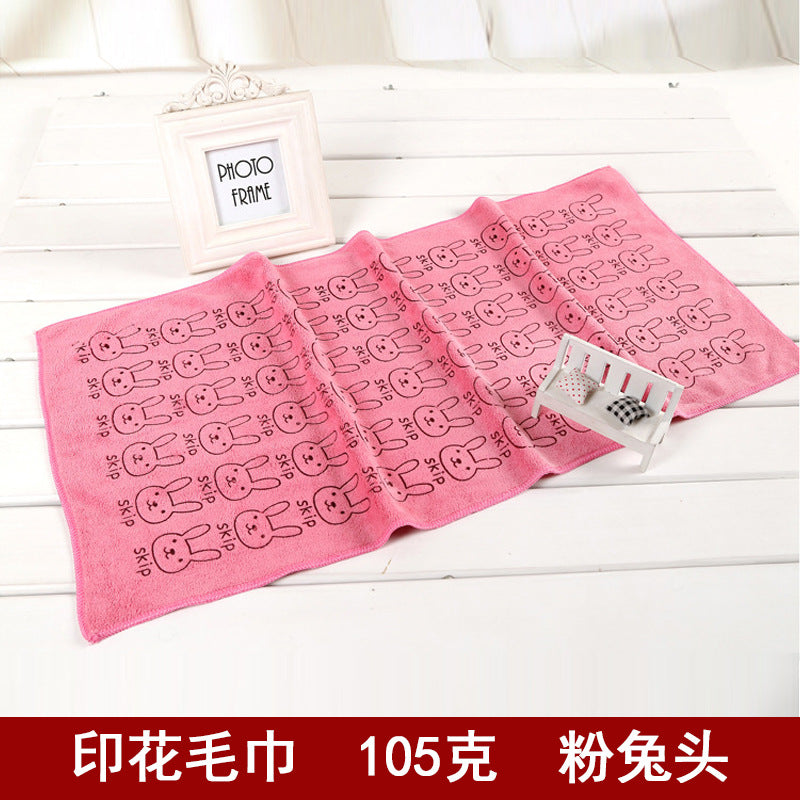 400GSM Microfiber Printed Towel 35×75cm | Ultra Soft | Wholesale