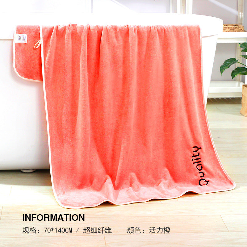 Nano Microfiber Bath Towel 70×140cm | Quick-Dry Beach Towel | Wholesale
