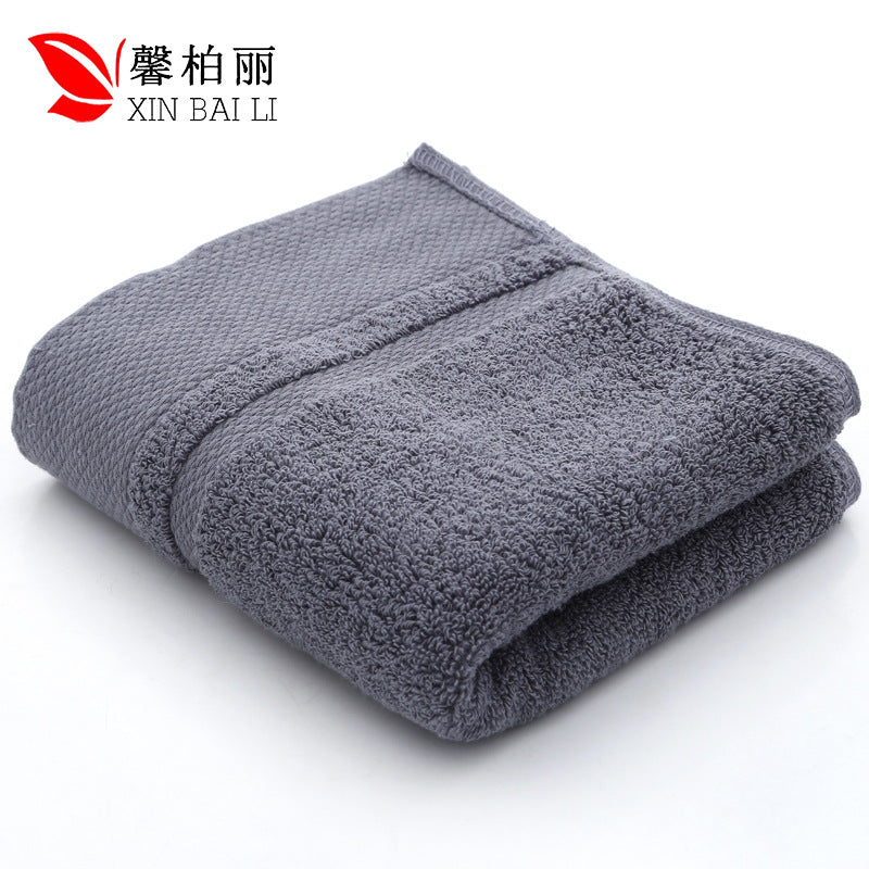 Long-Staple Cotton Towel Sets, Thick Pure Cotton, Home & Hotel Supplies, Custom Logo Supported