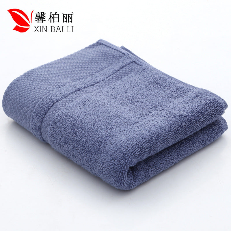 Long-Staple Cotton Towel Sets, Thick Pure Cotton, Home & Hotel Supplies, Custom Logo Supported