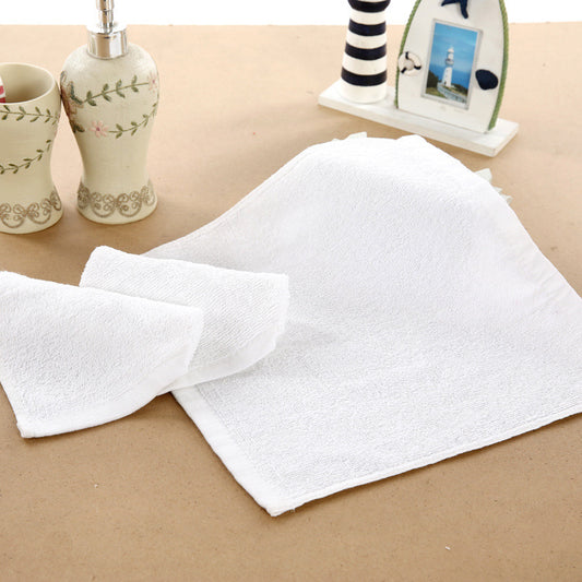 10 Pieces Per Order Disposable 100% Cotton Towel 30-60g Single Yarn | Hotel Bath & Foot Spa | Factory Wholesale