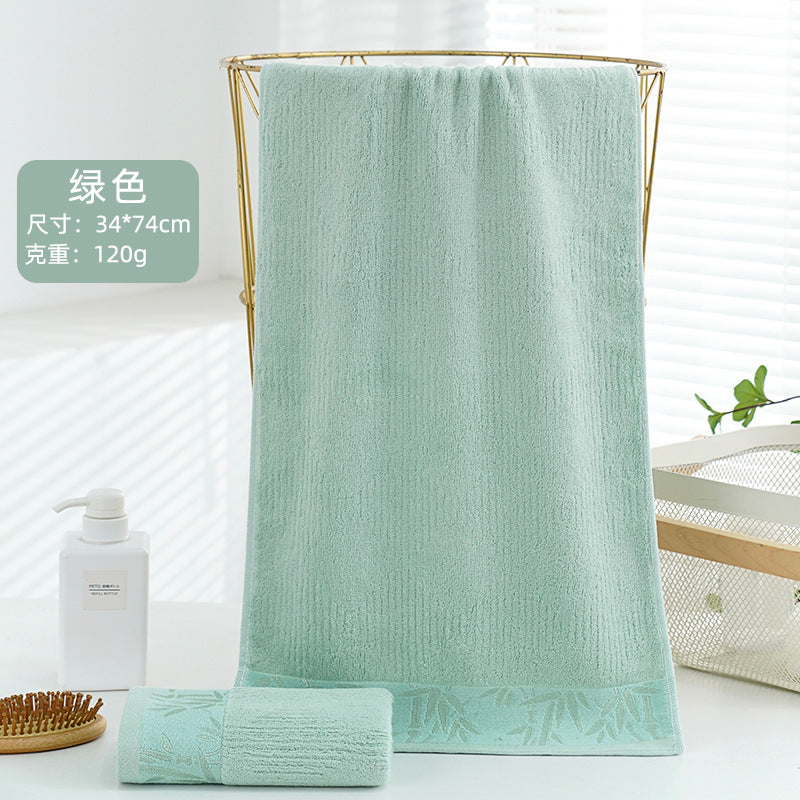 Bamboo Fiber Face Towel | Custom Logo | Factory Wholesale
