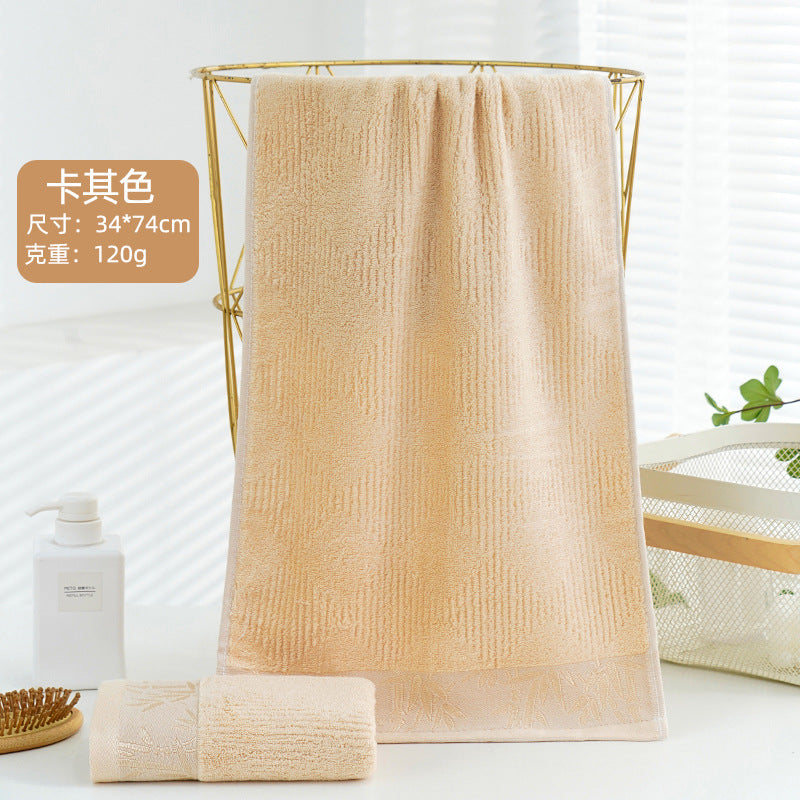 Bamboo Fiber Face Towel | Custom Logo | Factory Wholesale