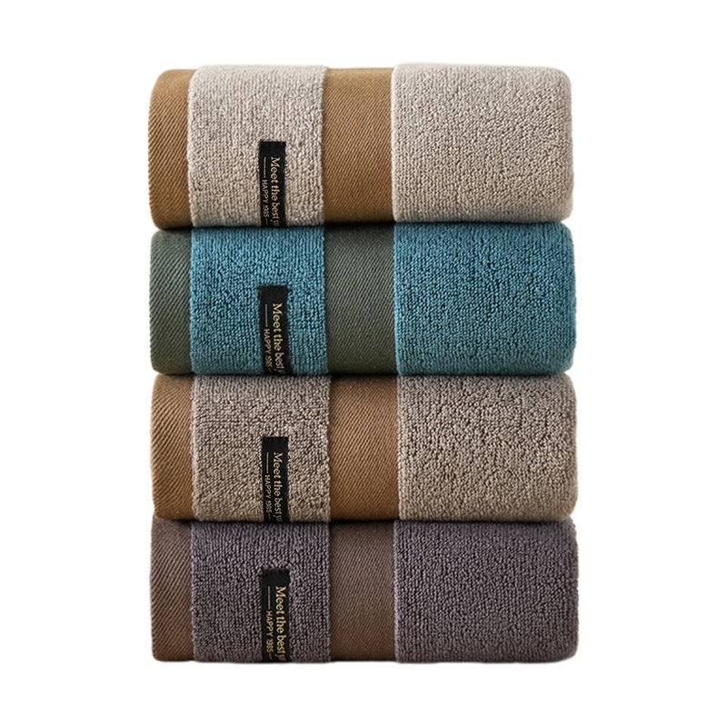 100% Xinjiang Cotton Face Towel | Hotel & Home Use | Custom Logo Wholesale
