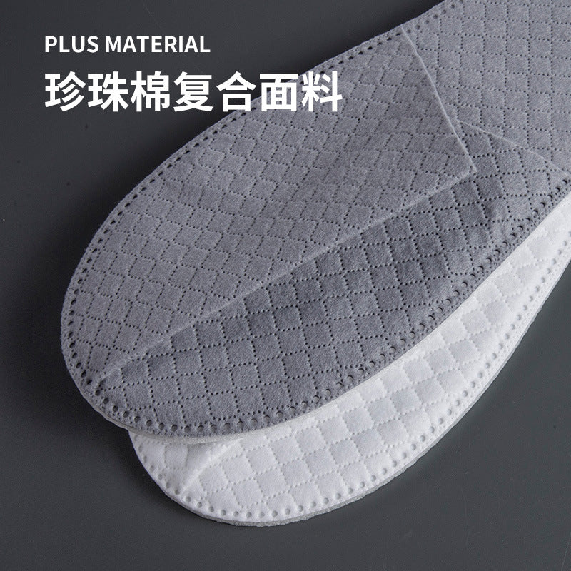 10 Pairs per Pack Disposable Hotel Slippers, Ultrasonic Needle-Punched Non-Woven Slippers, Non-Slip for Hotel & Guest Use