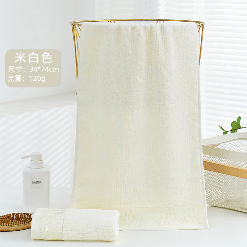 Bamboo Fiber Face Towel | Custom Logo | Factory Wholesale
