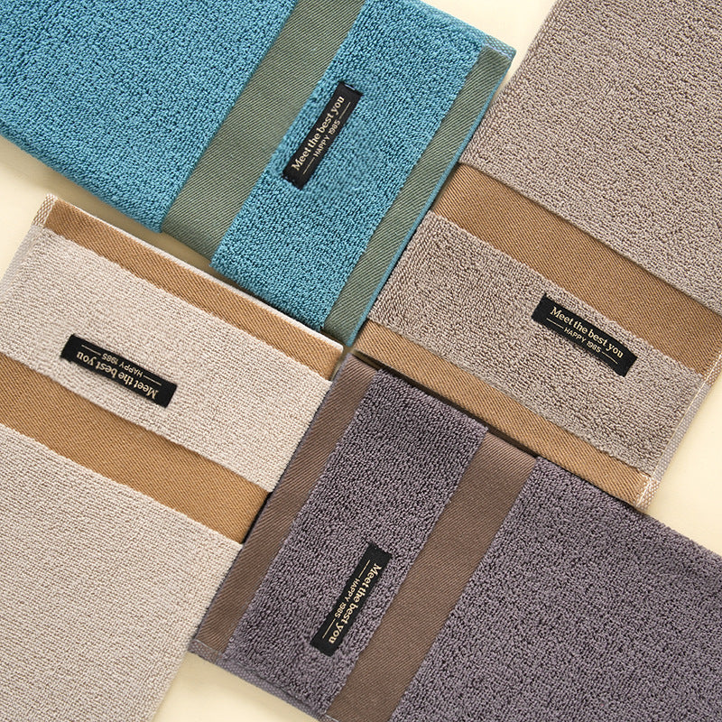 100% Xinjiang Cotton Face Towel | Hotel & Home Use | Custom Logo Wholesale