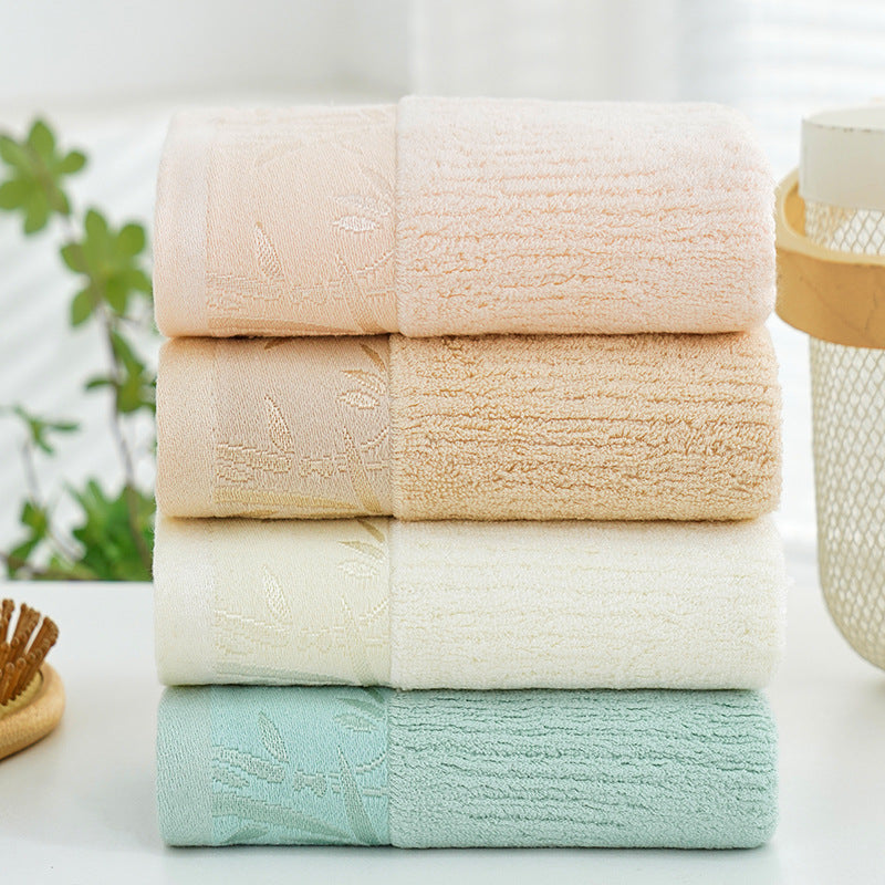 Bamboo Fiber Face Towel | Custom Logo | Factory Wholesale